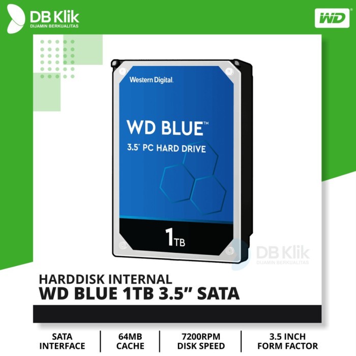 Hardisk WD Blue WD10EZEX 1TB