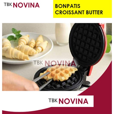 BONPATIS Croissant Butter Frozen 30g Halal / Kulit Pastri Pastry / Croisant / Croafle / Waffle