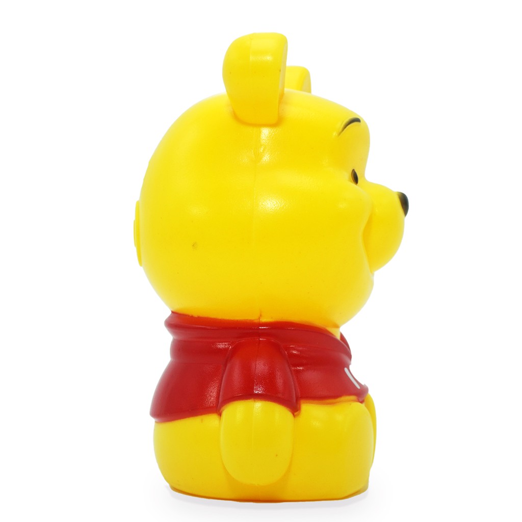 Celengan Mini The Pooh Tabung Plastik Import Uang Logam dan Kertas Lucu Murah Berkualitas