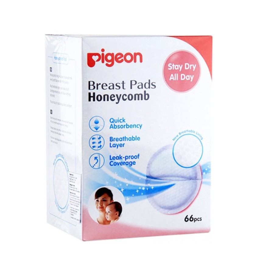 PIGEON BREAST PADS HONEYCOMB ISI 66PCS PR030507