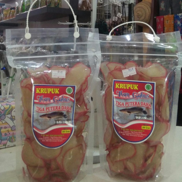 

Krupuk Ikan Gabus Tiga Putera Daha