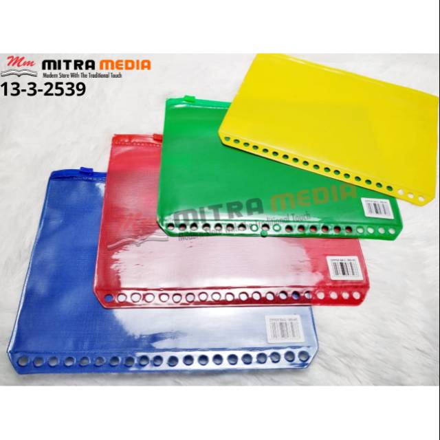 

MAP ZIPPER WARNA size A5 SEKOLAH MURAH