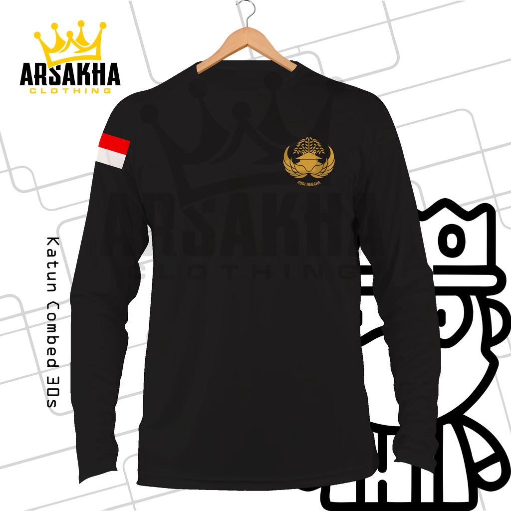 Jual Kaos Lengan Panjang KORPRI Korps Pegawai Republik Indonesia Logo ...