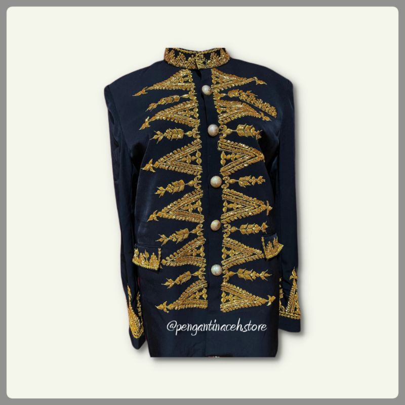 Satu Set Pakaian Adat Aceh Laki-Laki/Baju Adat Aceh Laki-Laki/Baju Tradisional Aceh Cowok