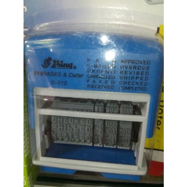 

Stempel Paid Faxed Shipped