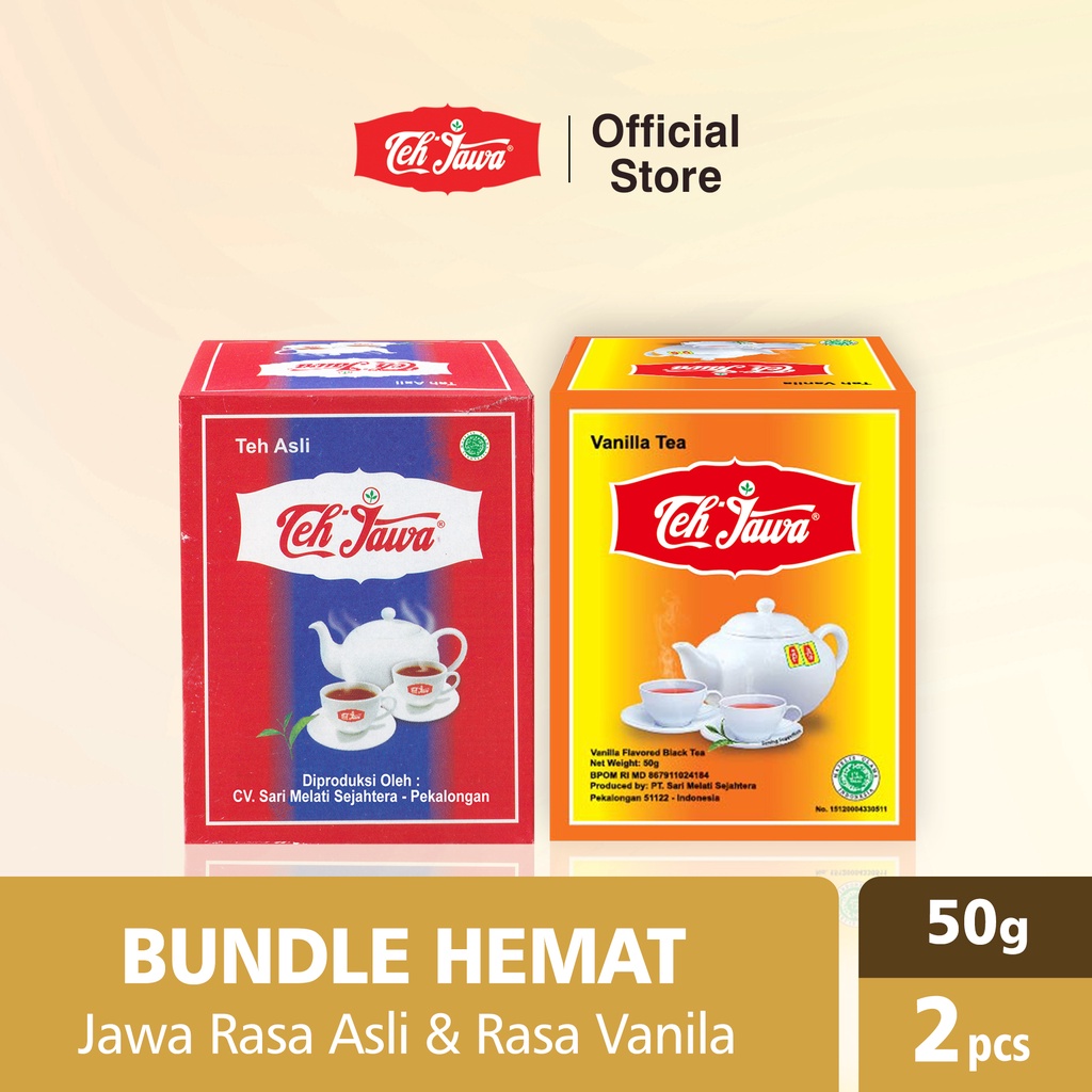 SPECIAL PROMO! Bundle Teh Jawa Rasa Asli dan Vanilla