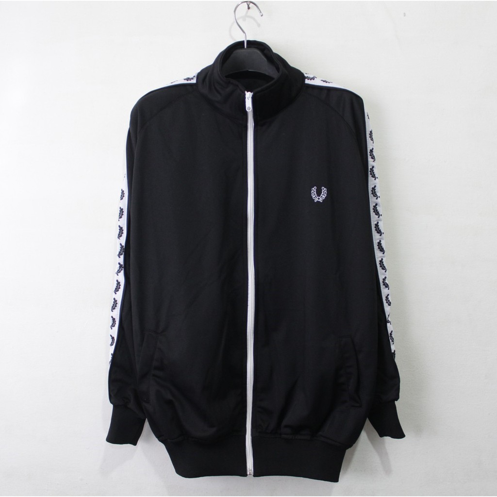 JAKET TRACKTOP CASUAL PREMIUM MURAH FP LAUREL BLACK LIMITED EDITION