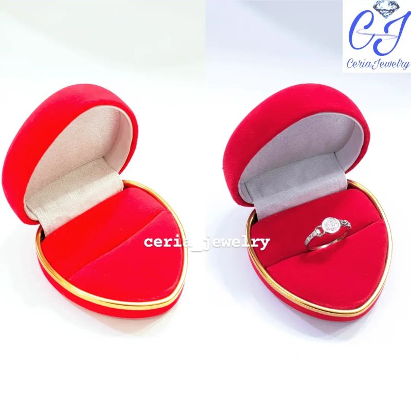 Kotak Cincin/Kotak Perhiasan/Kotak Cincin/Bahan Import