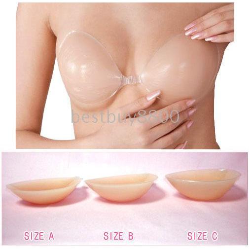 TBI FREE BRA / INVISIBLE BRA - SILICON BRA - SIZE LENGKAP CUP A-D