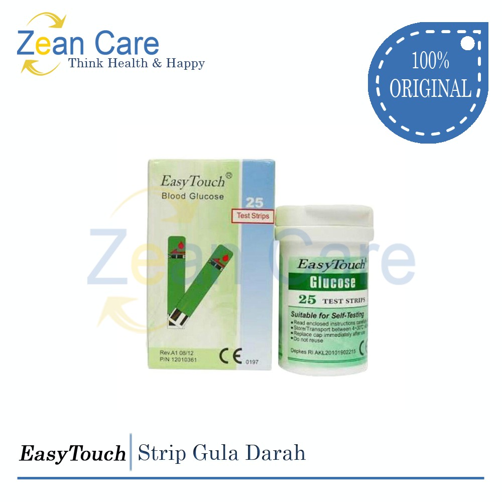 Strip Gula Darah Easytouch - Easytouch Blood Glucose