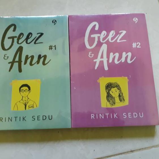 HOT SALE 3.3 !! Novel Geez Ann 1 dan Geez Ann 2 - Rintik ...