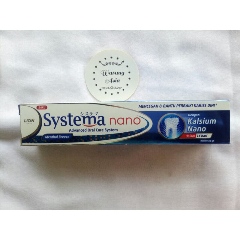PASTA GIGI SYSTEMA nano