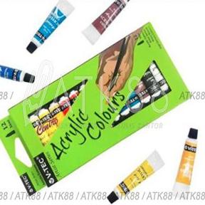 

[PROMO BWG87] Cat Acrylic Vtec 6Ml 12 warna Cat Acrilic Vtec 6ml Cat Akrilik Vtec Super Promo