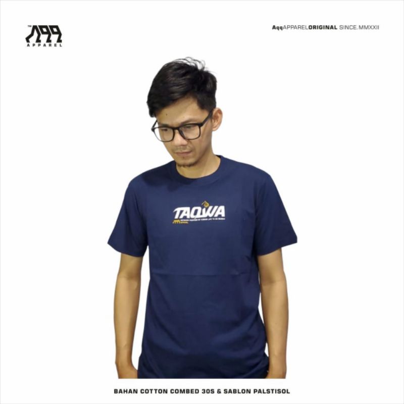 Rully Kaos Distro Premium yu Sholat/Taqwa -Cotton Combat 30s