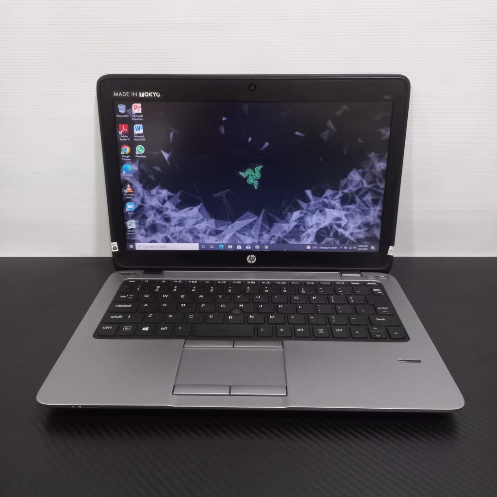 Laptop Hp 820 G1 Intel Core i5 Gen4 Ram 8GB SSD 128GB Win 10 - Siap pakai