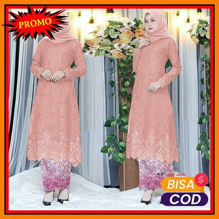 One Set Jumbo Ld 130 Lengan Pendek + Kulot Basic Polos | Setelan  IS757 Setelan Kebaya Batik Citra