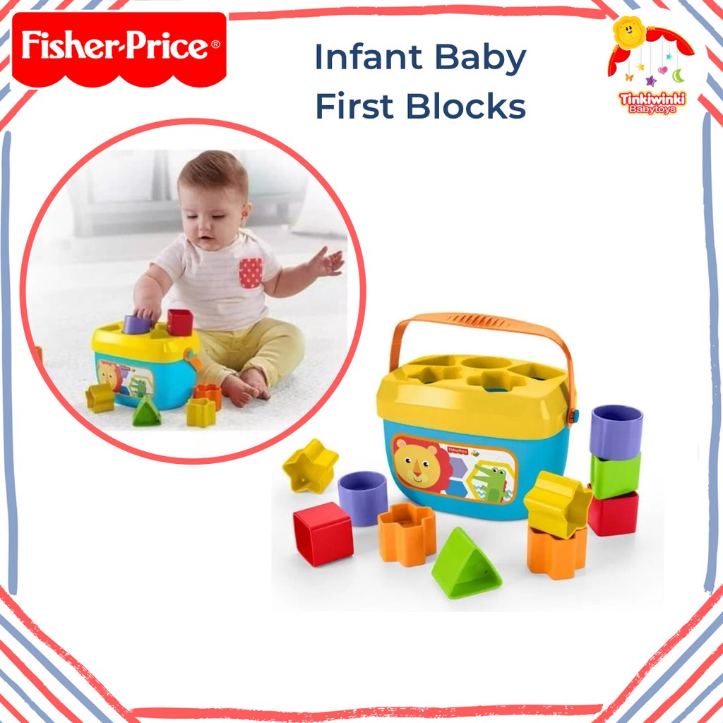 Fisher Price Infant Baby First Blocks