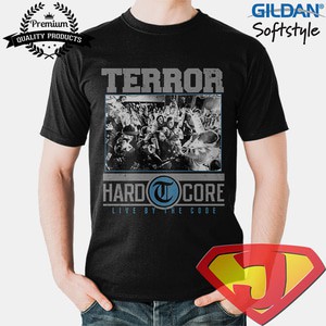 Kaos Band Hardcore Pria /  Original Gildan - TERROR