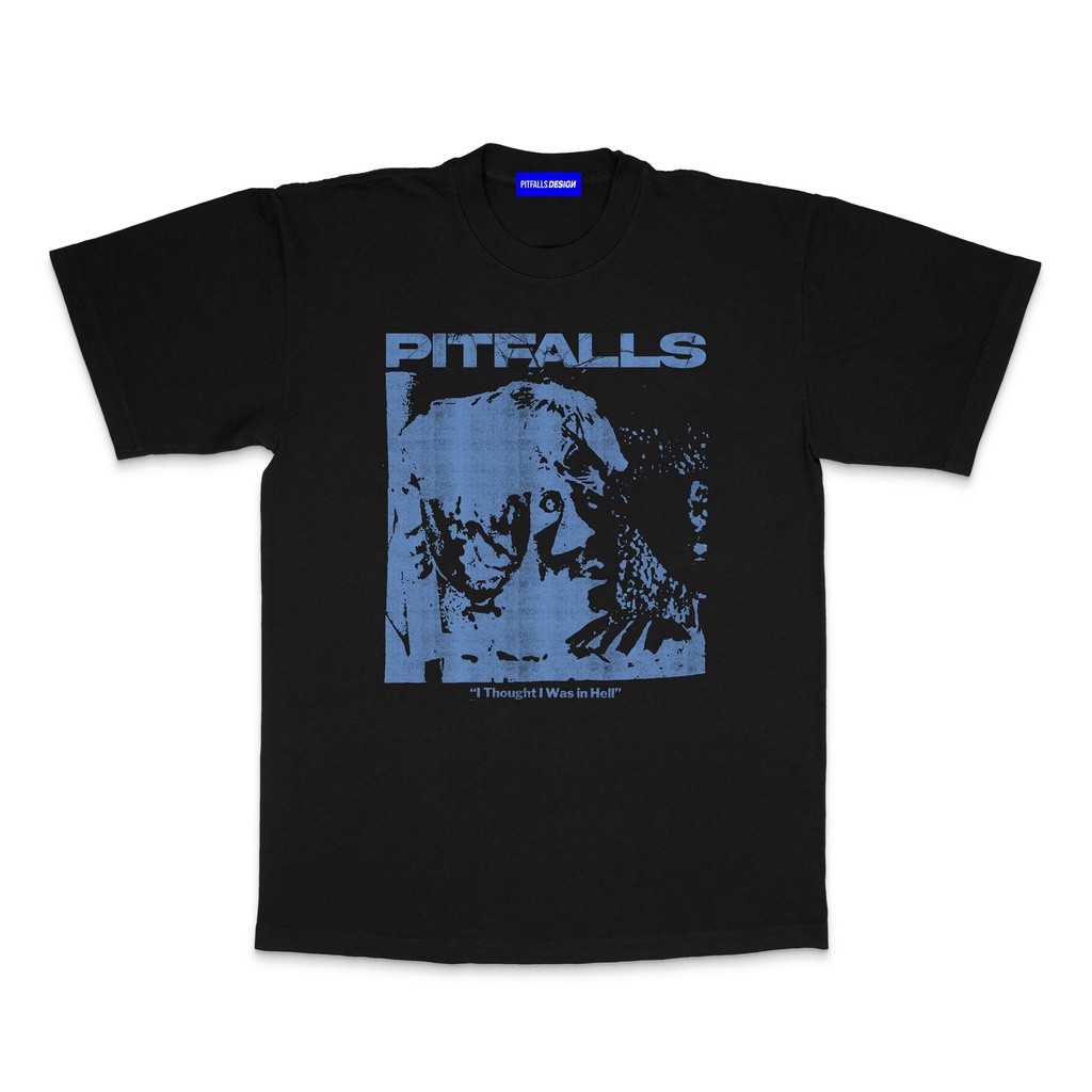 Tshirt Pitfalls Design VICTIM BLACK