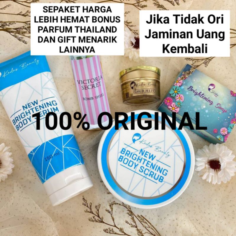 SEPAKET KEDAS BEAUTY ORIGINAL BPOM PEMUTIH KULIT WAJAH DAN PEMUTIH KULIT BADAN