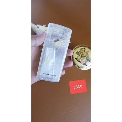 casing sony ericsson t610 tulang transparan