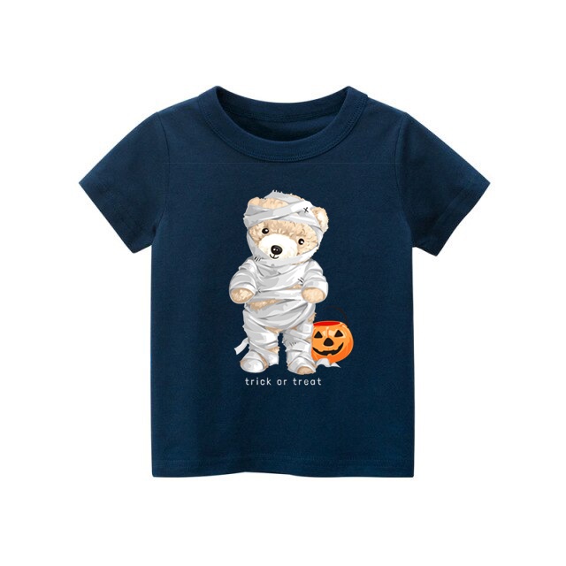 Kaos anak Trick Or Treat kaos anak usia 1-8 tahun