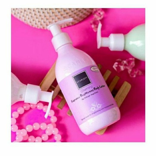 Scarlet whitening body lotion