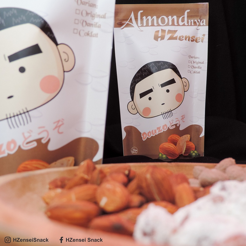 

Roasted Almond/Almond Panggang HZensei - Vanilla (100gr)