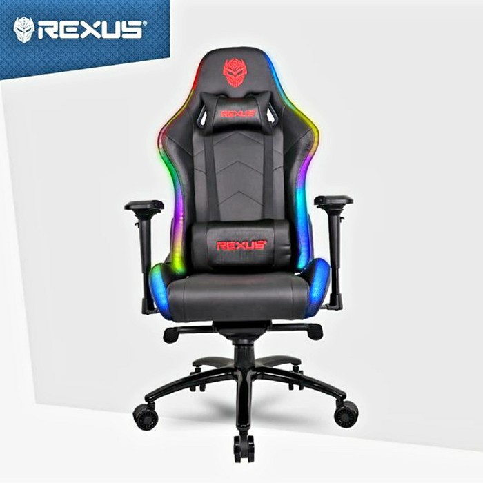 Kursi Gaming Rexus RGC 103 V2 RGB LED Gaming Chair