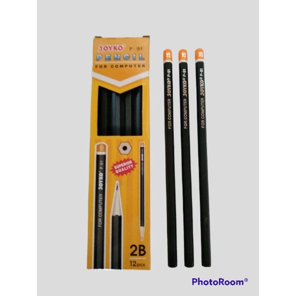 

Joyko P-91 pensil kayu untuk komputer (2B)