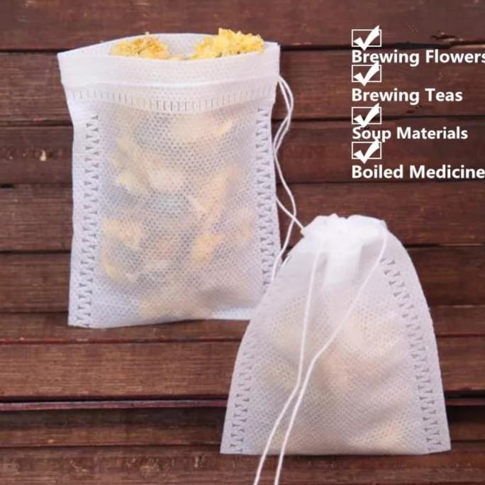 

favorit] Kantong teh serut 7x9 teabag / coffebag isi 100 pcs