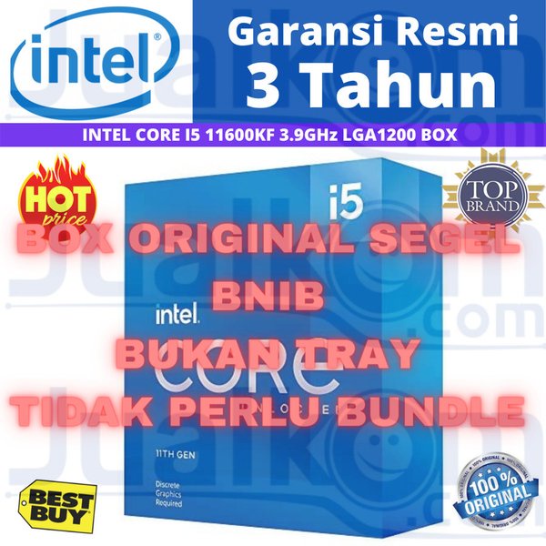 Processor Intel Core i5 11600KF 3.9GHz LGA1200 BOX