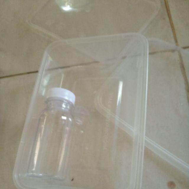 Eceran - Botol Pet Jelly 80ml /tebal/kuat/madu/sirup/obat/pil/sanitizer
