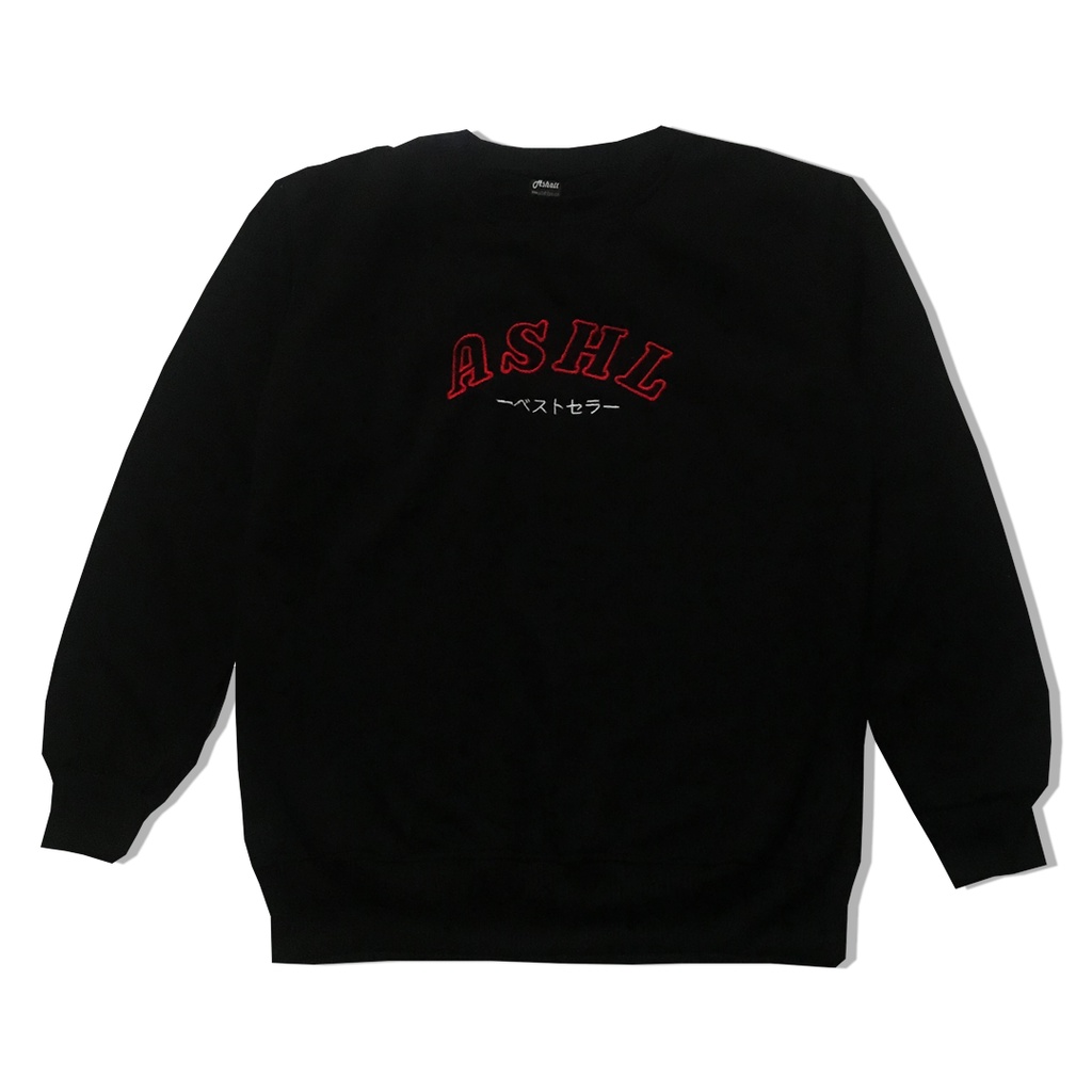 Crewneck ASHL Original Bordir Full Tagh Motif Simple