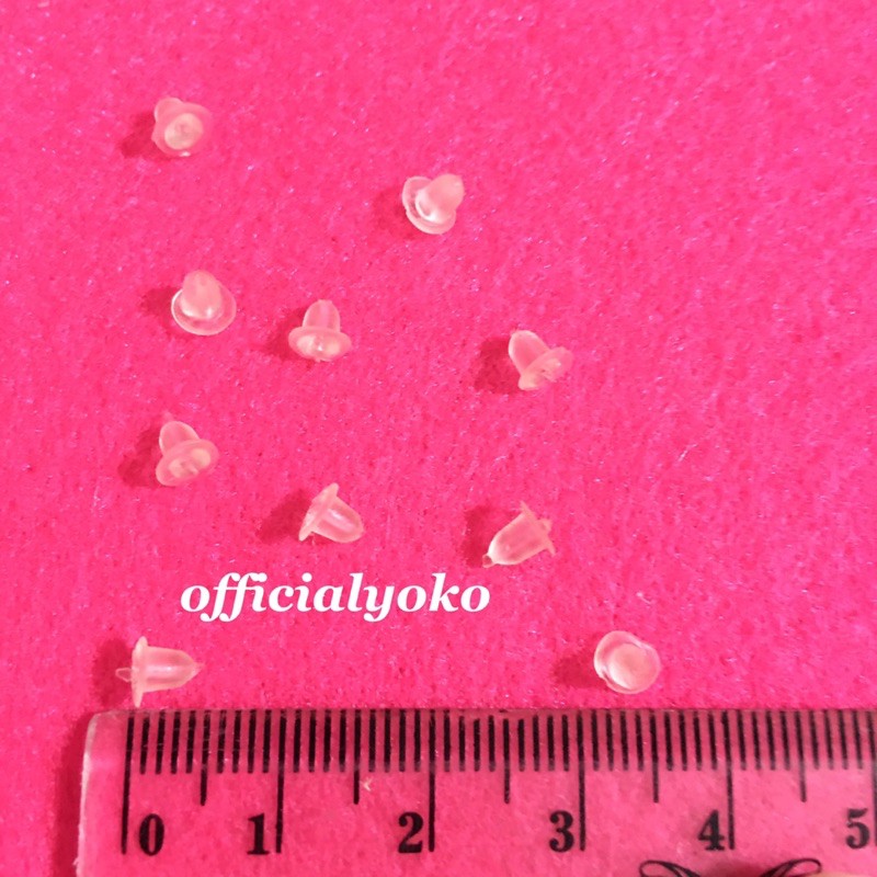 Penutup Anting / Pelindung Anting agar tidak nyenyek isi 10pcs