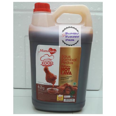 

,,,,,,,] termurah hot lava 6.2 kg delisaos hot lava saus sambal pedas mamasuka