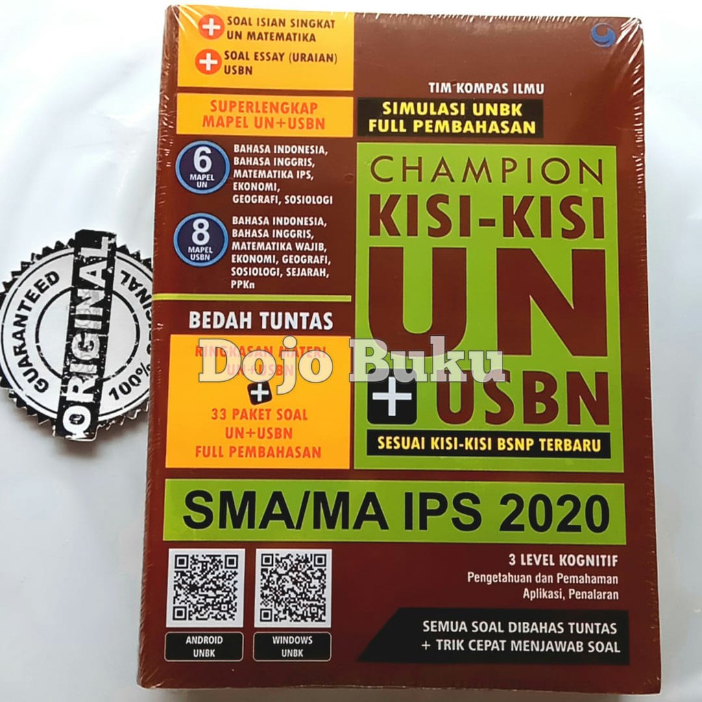 Champion Kisi - Kisi Un + Usbn Sma / Ma Ips 2020 by Tim Kompas Ilmu