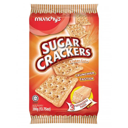 

Munchys Sugar Crackers 390 gram x 3 pcs