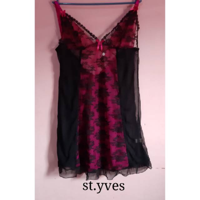 Lingerie St.Yves baju tidur sexy st. Yves