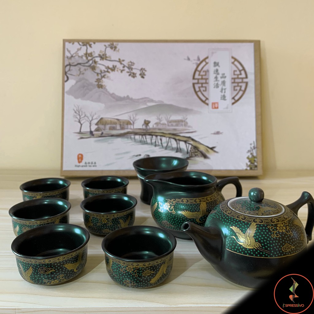 Teko 200ml + 6 Cangkir Saringan teh chinese tea set teapot [1004]