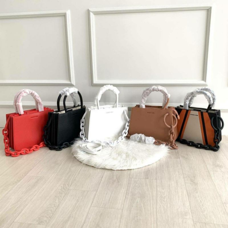 Ck Bag | Tas Snake | Tas Chunky Chain | Slingbag | C717