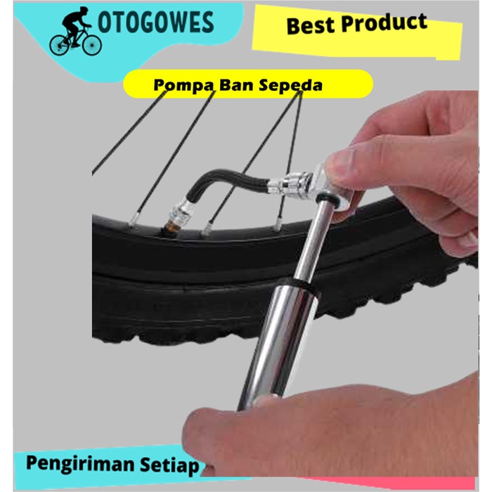 POMPA SEPEDA MINI PORTABLE BIKE PUMP120 PSI