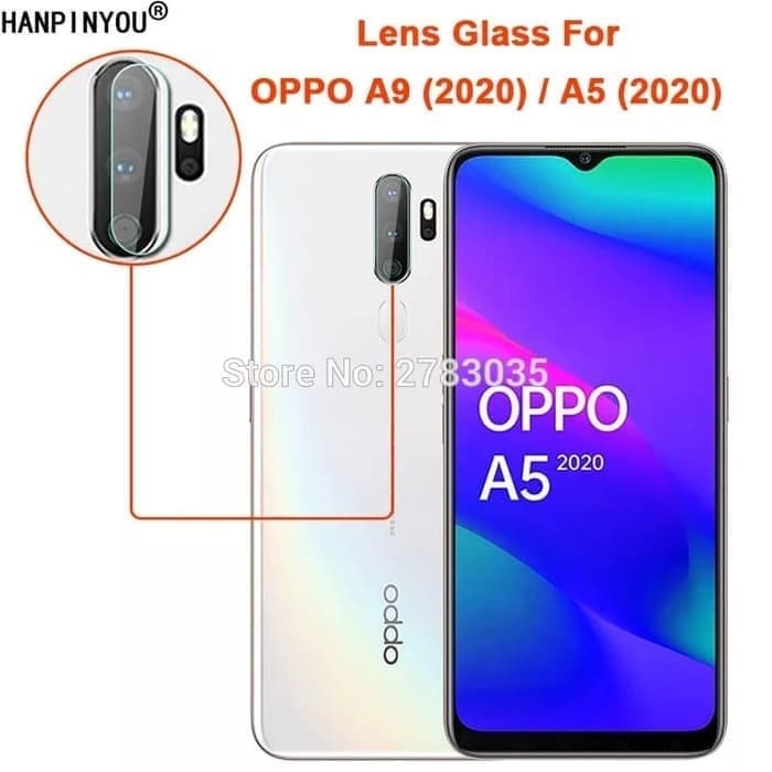 Tempered Glass OPPO A5 / OPPO A9 2020 Lens Camera Back Handphone