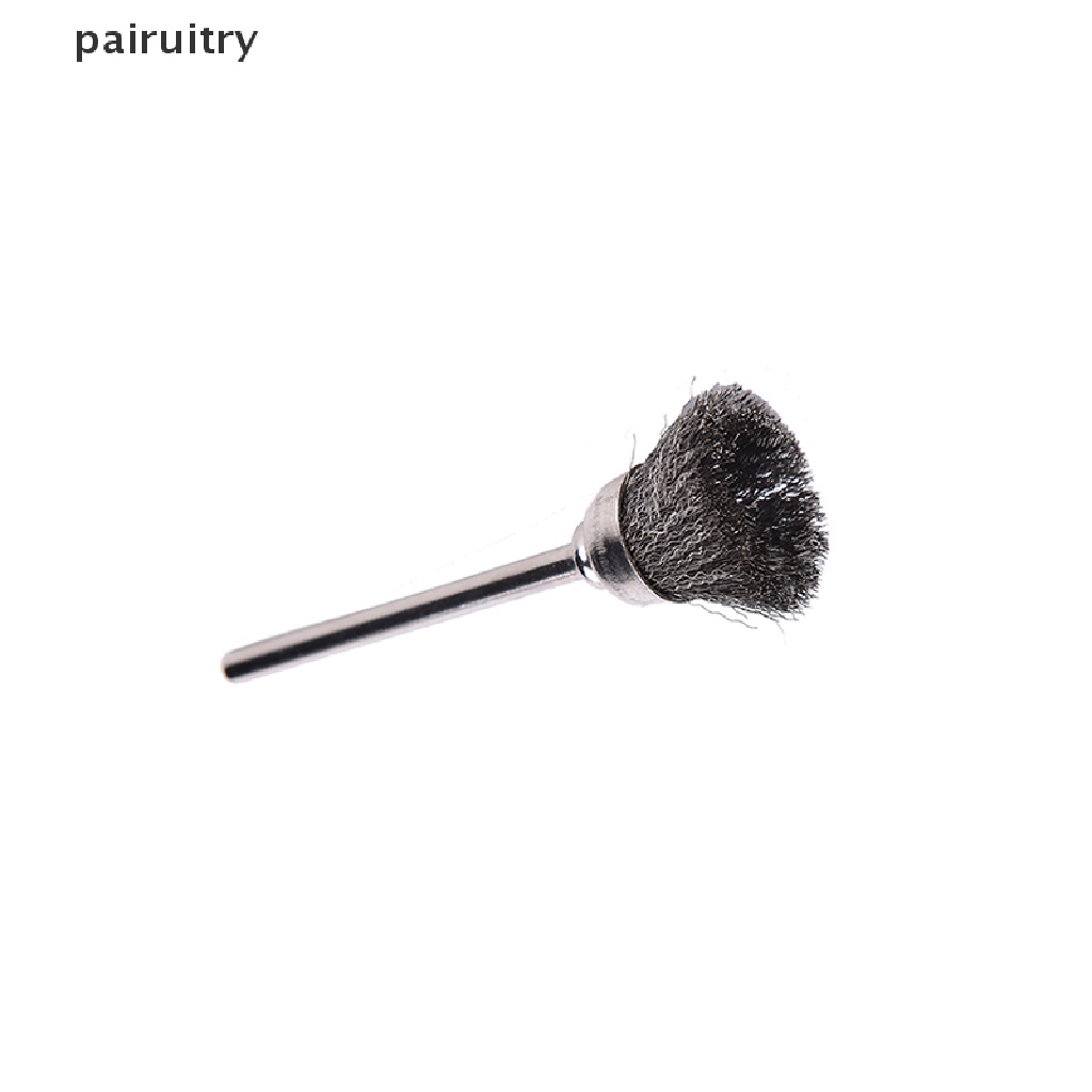 【PRT】 10PCS Stainless Steel Wire Cup Mini Brush Fits Dremel Rotary Tool Accessory 13mm .