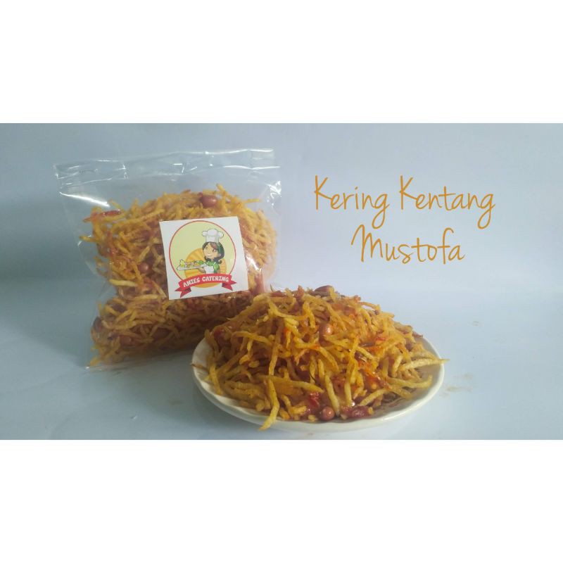 

Kering Kentang Mustofa / Kentang Pengantin 100gr (Kentang Teri Kacang)