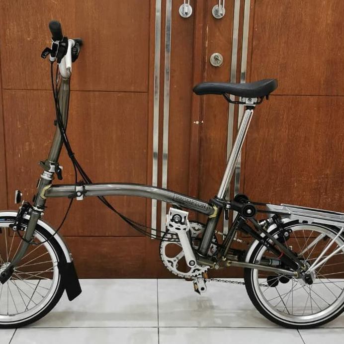 sepeda Brompton M6R raw raquer