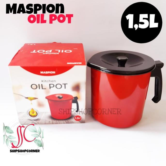 maspion oil pot 1.5liter / saringan minyak