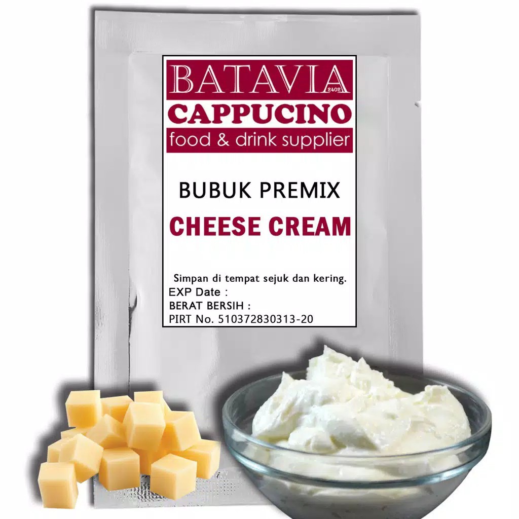 

Bubuk Cheese Cream Instan Batavia 1 KG