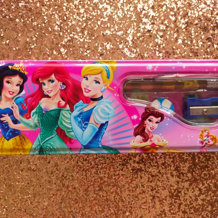 

Bergaransi Pencil Case Kotak Tempat Pensil 2 Tingkat Isi Lengkap Murah Princess Sale!!!