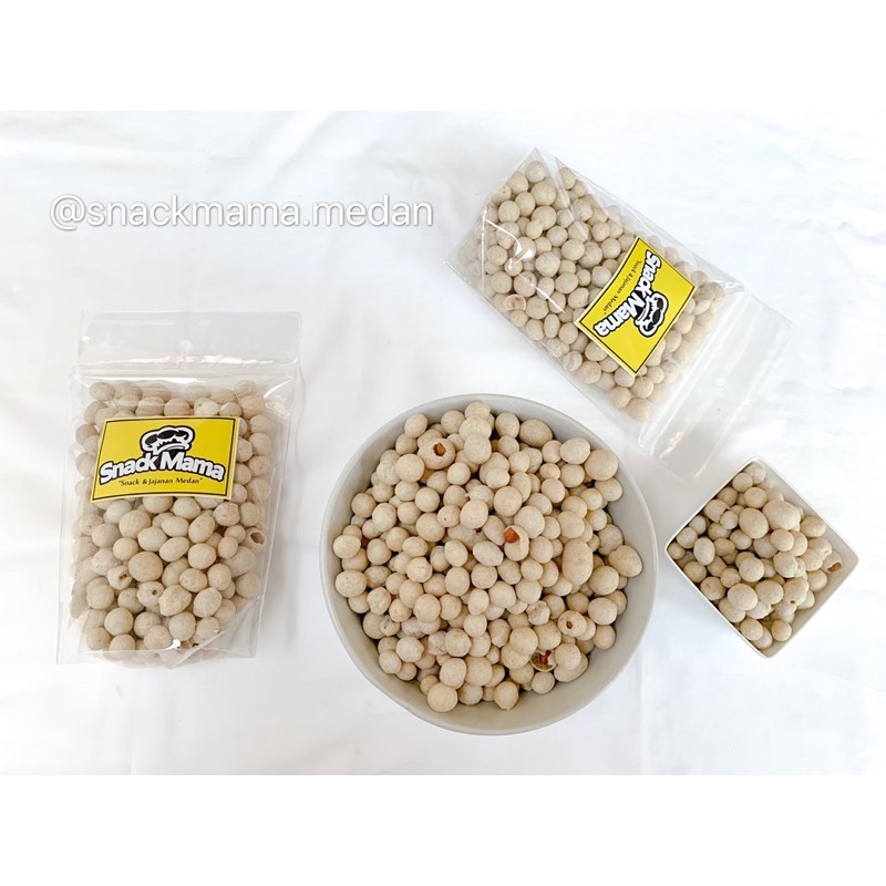 KACANG ATOM PUTIH 200GR / KACANG PILUS / KACANG ATOM SUKRO | SNACKMAMA